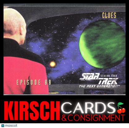 Clues 1996 SkyBox Star Trek: The Next Generation Season 4 #362