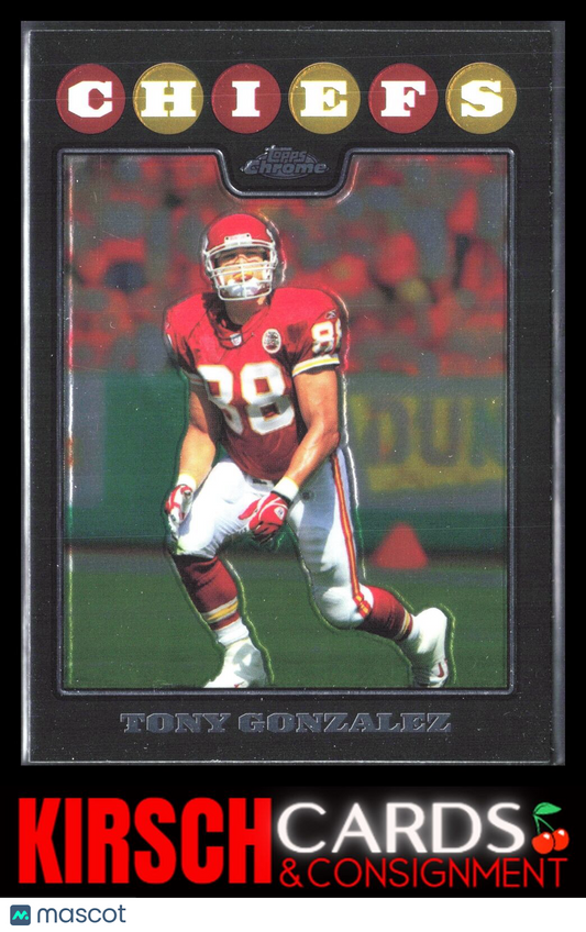 Tony Gonzalez 2008 Topps Chrome #TC95 Kansas City Chiefs