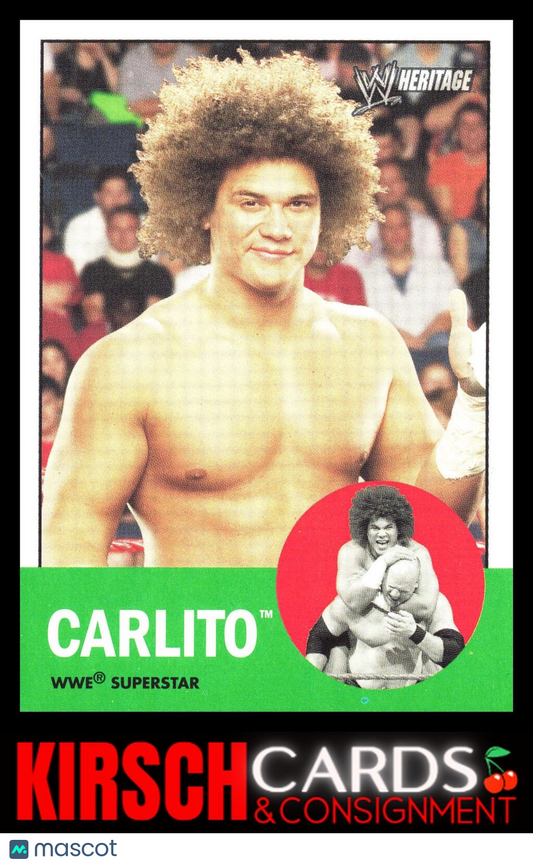 Carlito 2006 Topps Heritage II WWE #3