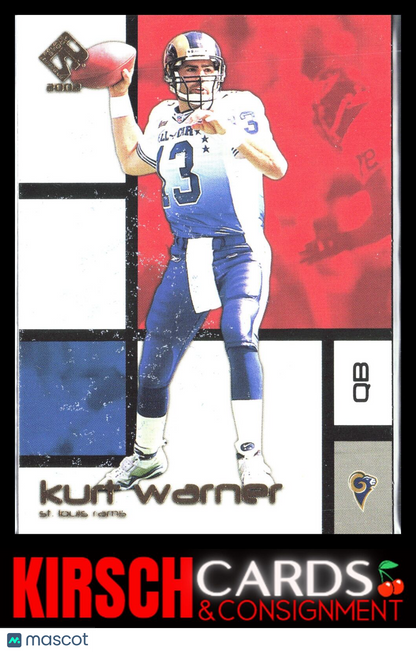 Kurt Warner 2002 Pacific Private Stock Reserve #83 St. Louis Rams