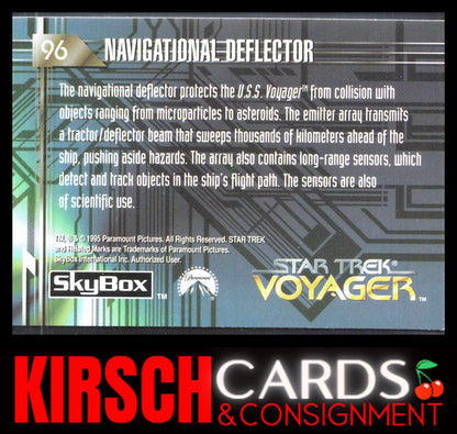 Navigational Deflector 1995 SkyBox Star Trek: Voyager Season One Series One #96