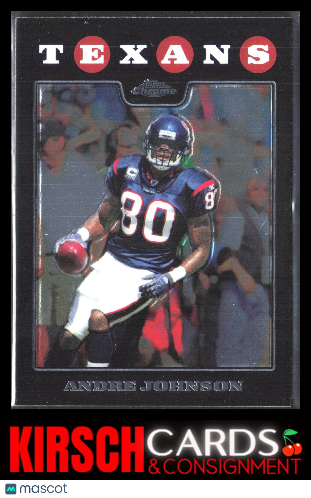 Andre Johnson 2008 Topps Chrome #TC77 Houston Texans