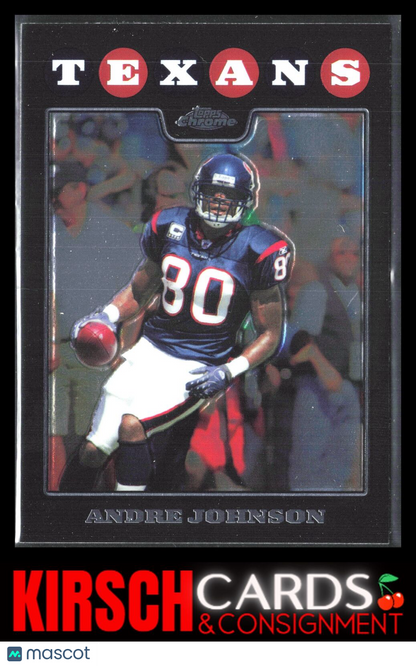 Andre Johnson 2008 Topps Chrome #TC77 Houston Texans