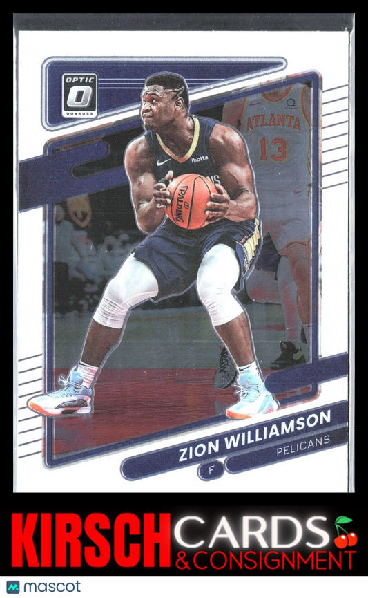 Zion Williamson 2021-22 Donruss Optic #95 New Orleans Pelicans