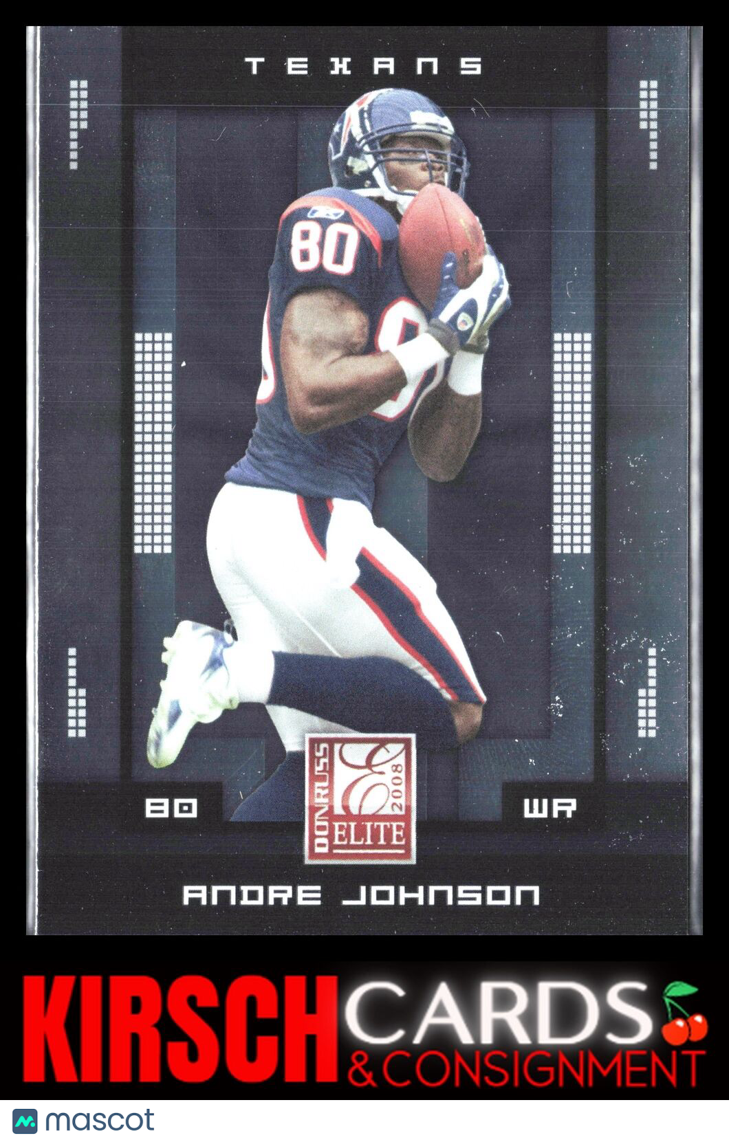 Andre Johnson 2008 Donruss Elite #40