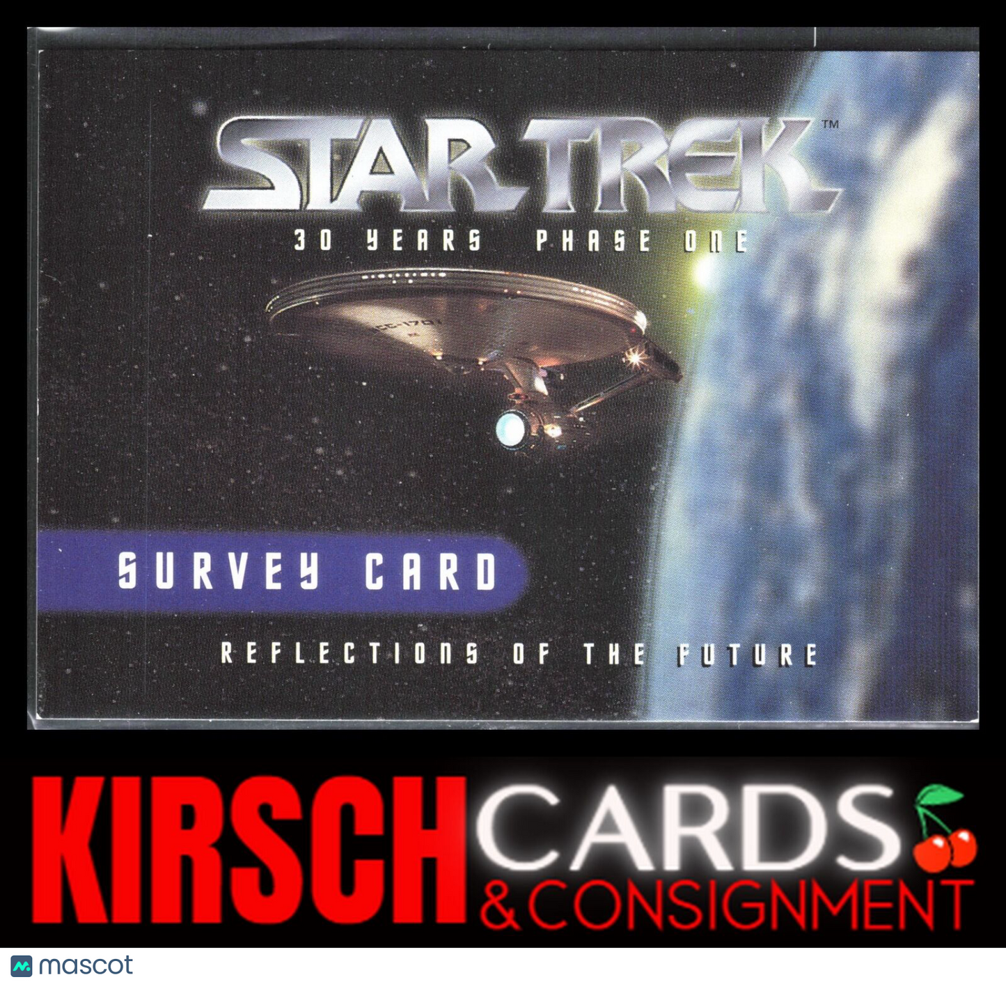 Survey Card 1995 SkyBox 30 Years of Star Trek Phase One #NNO