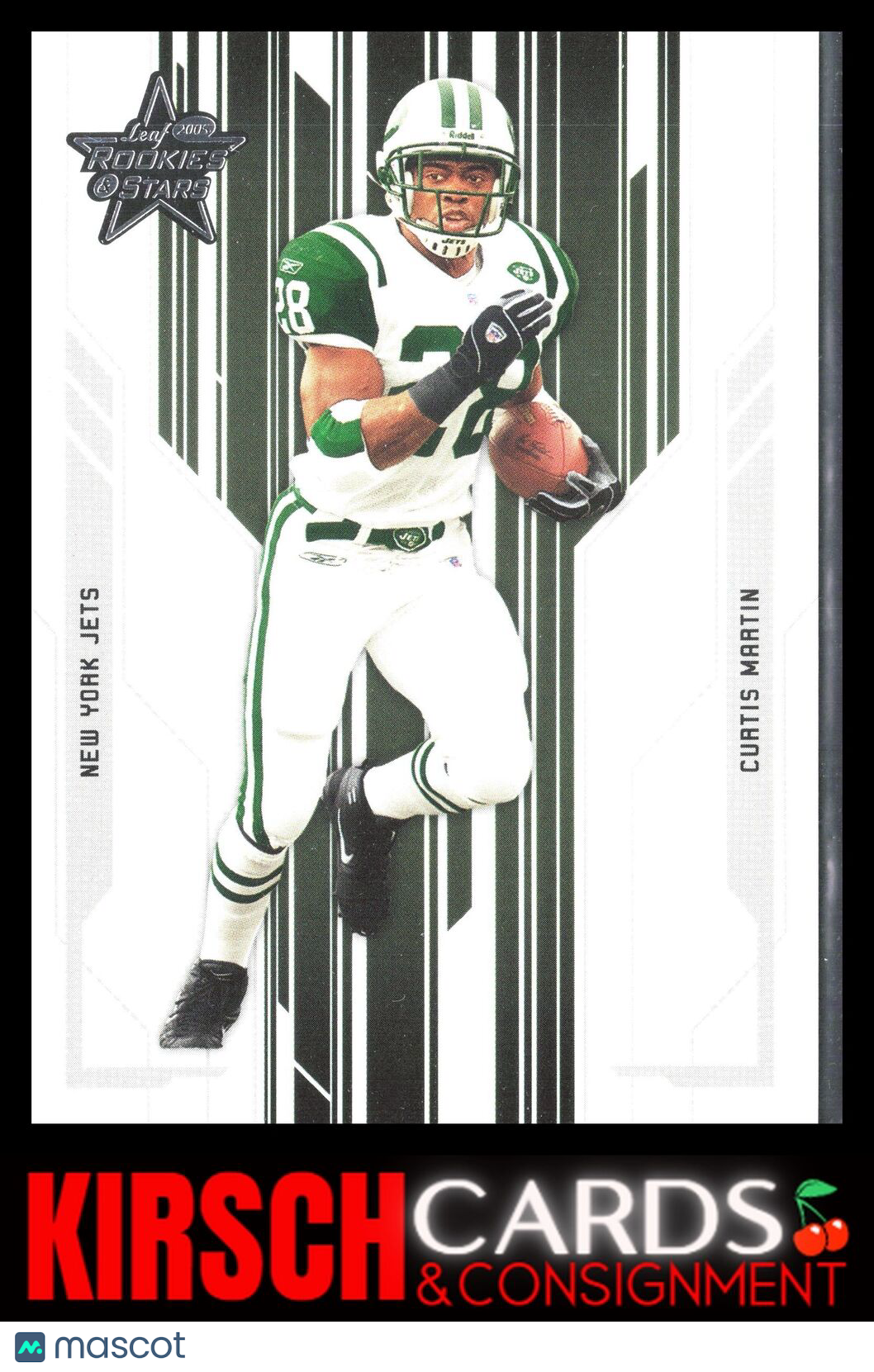 Curtis Martin 2005 Leaf Rookies & Stars #66 New York Jets