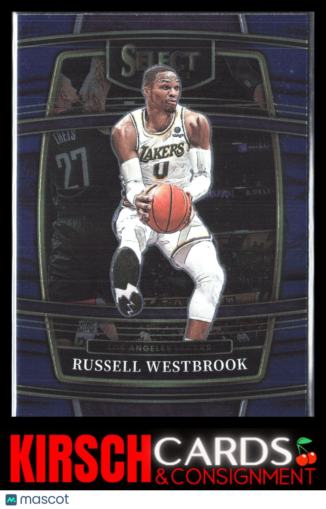 Russell Westbrook 2021-22 Panini Select #54 Blue (Retail Base)