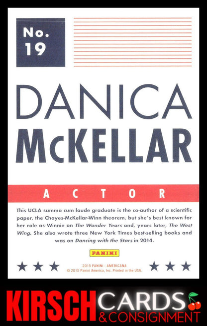 Danica McKellar 2015 Panini Americana #19