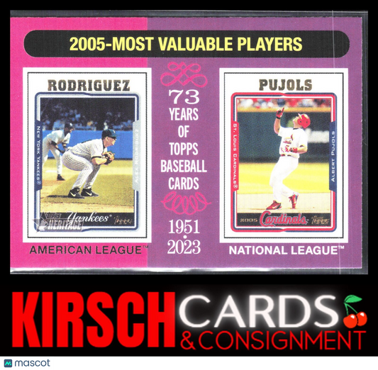 2005 MVPs (Alex Rodriguez / Albert Pujols) 2024 Topps Heritage #202