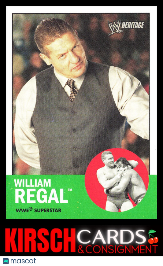 William Regal 2006 Topps Heritage II WWE #53