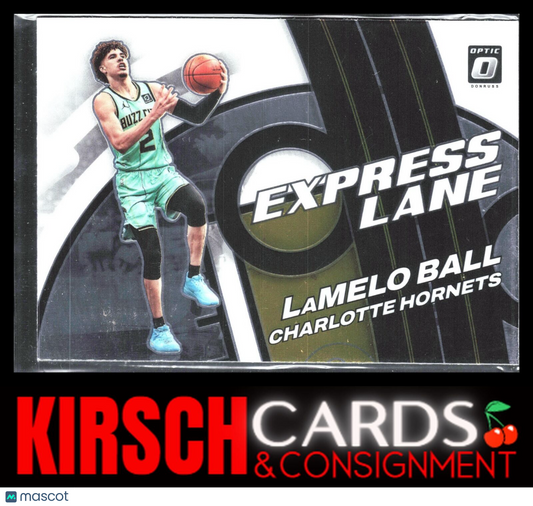 LaMelo Ball 2021-22 Donruss Optic #16 Express Lane Charlotte Hornets