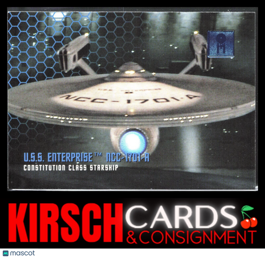 U.S.S. Enterprise NCC-1701-A 1995 SkyBox 30 Years of Star Trek Phase One #02