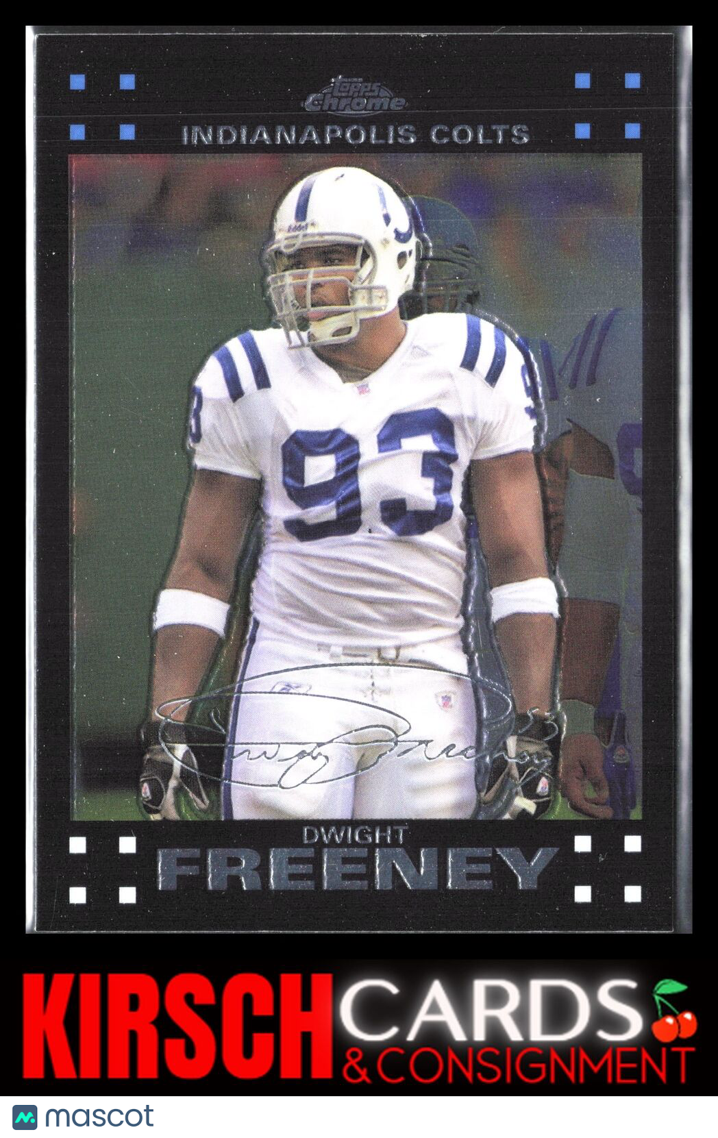 Dwight Freeney 2007 Topps Chrome #TC94 Indianapolis Colts