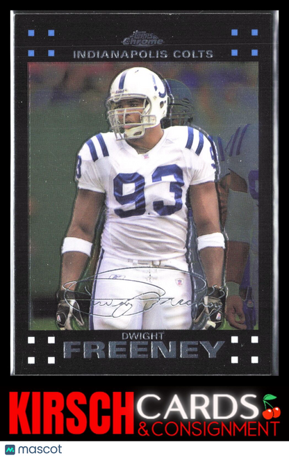 Dwight Freeney 2007 Topps Chrome #TC94 Indianapolis Colts