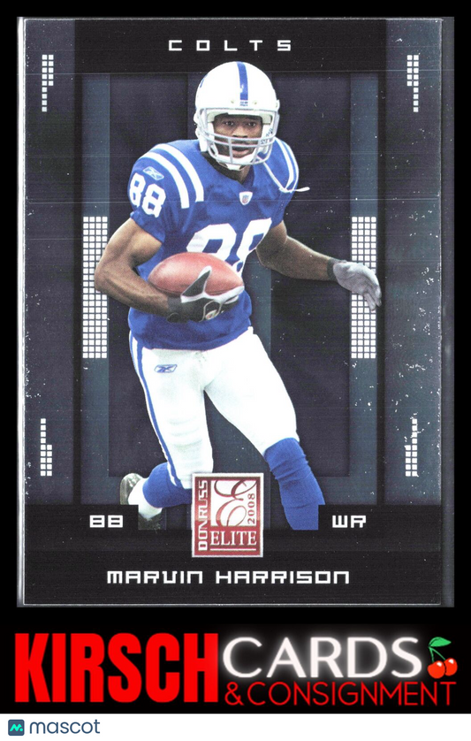 Marvin Harrison 2008 Donruss Elite #43 Indianapolis Colts