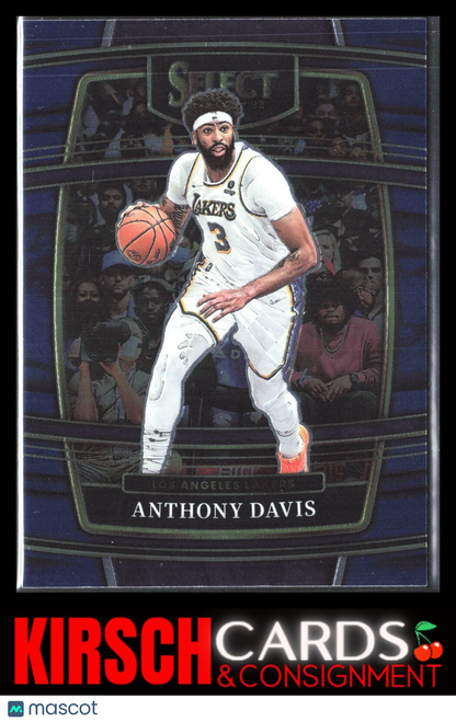 Anthony Davis 2021-22 Panini Select #39 Blue (Retail Base) Los Angeles Lakers