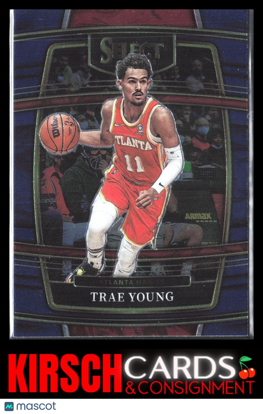 Trae Young 2021-22 Panini Select #26 Blue (Retail Base) Atlanta Hawks