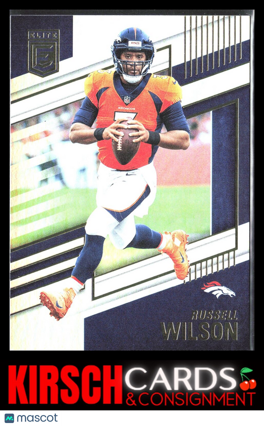 Russell Wilson 2022 Donruss Elite #50 Denver Broncos