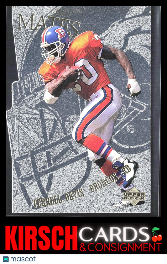 Terrell Davis 1997 Upper Deck #TM18 Team Mates Denver Broncos