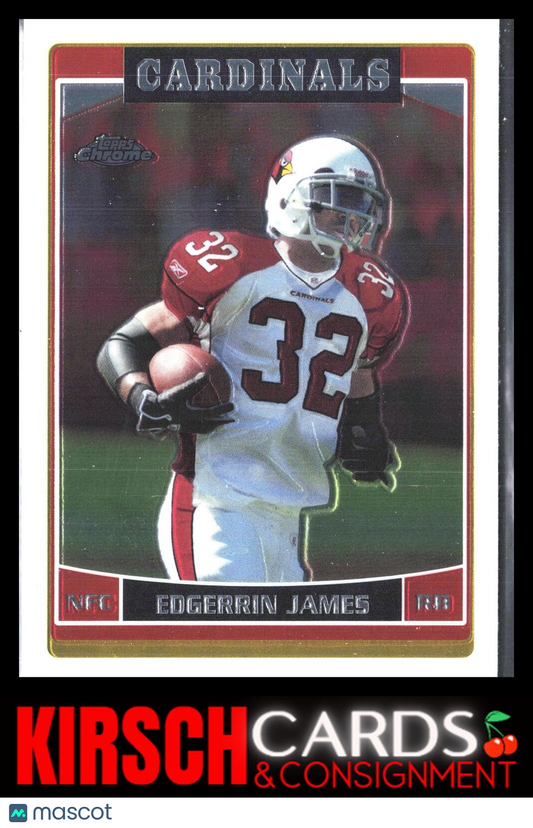 Edgerrin James 2006 Topps Chrome #160 Arizona Cardinals