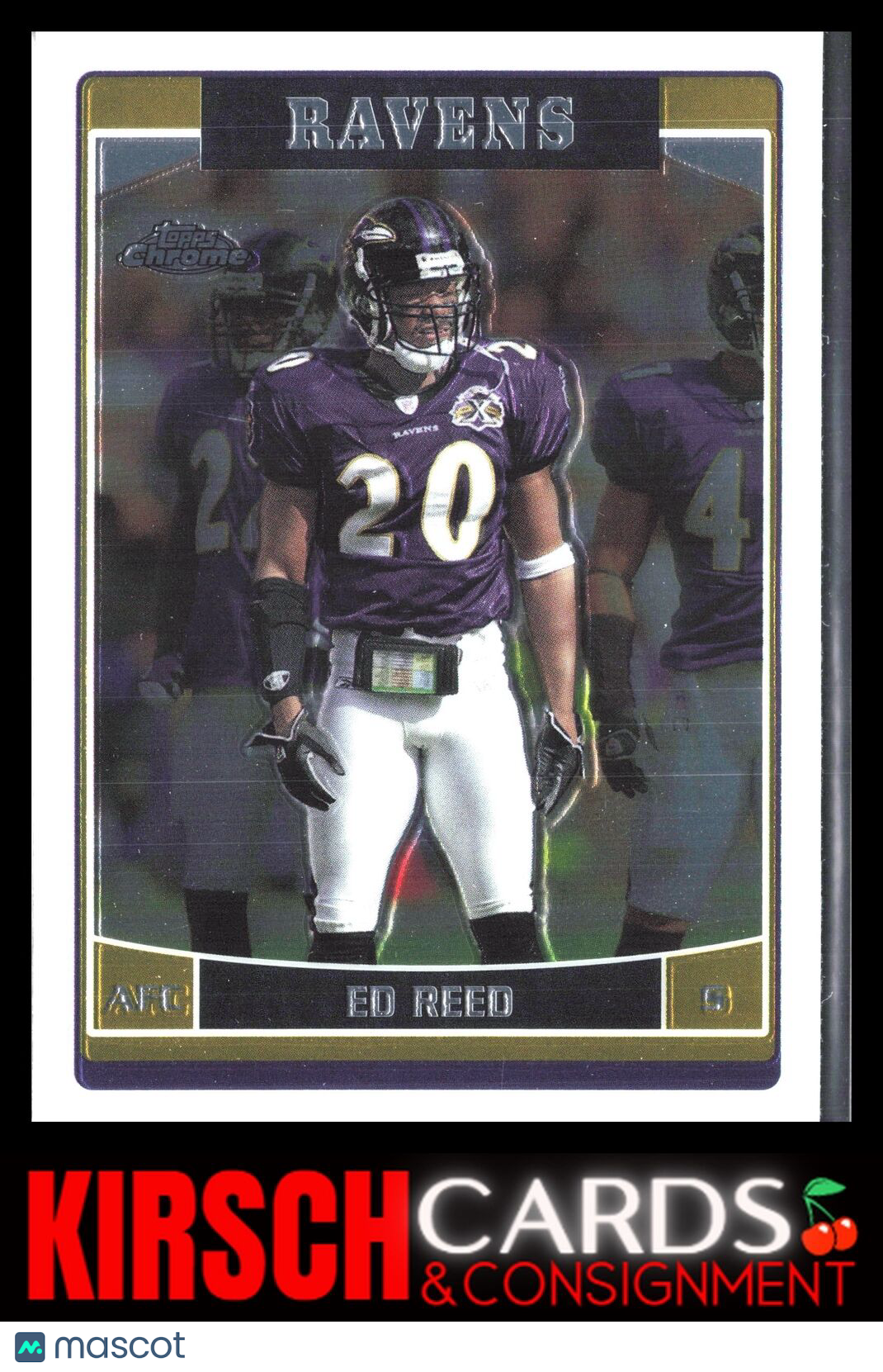 Ed Reed 2006 Topps Chrome #111 Baltimore Ravens