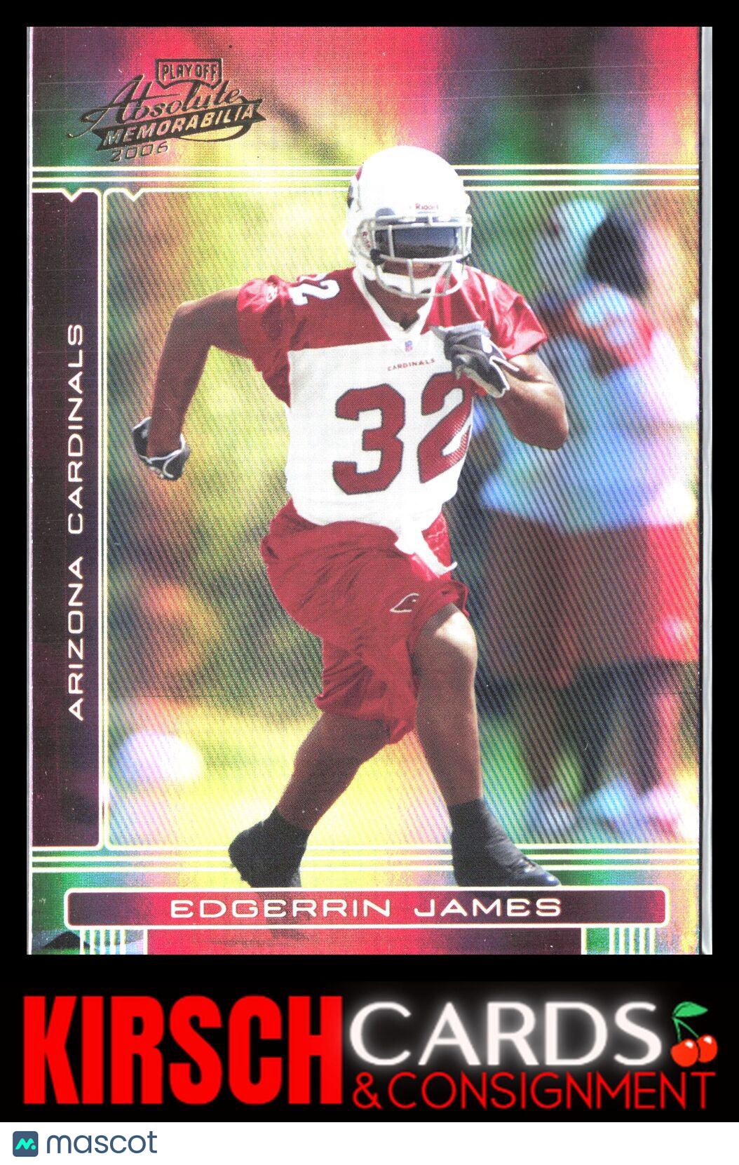 Edgerrin James 2006 Playoff Absolute Memorabilia #68 Spectrum Red