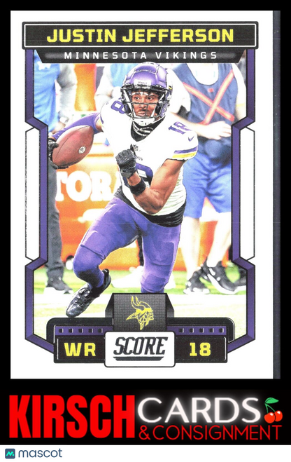 Justin Jefferson 2023 Score #110 Minnesota Vikings