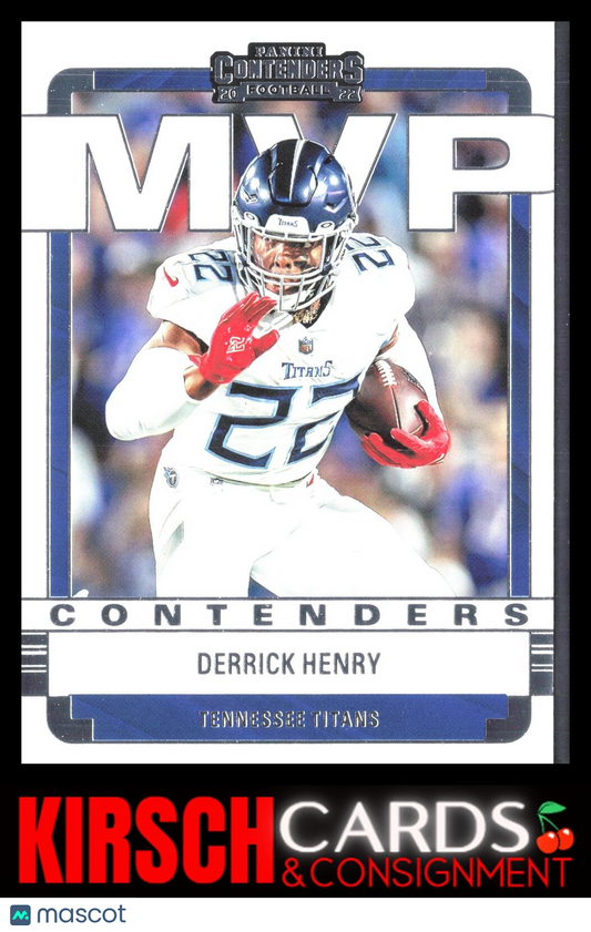 Derrick Henry 2022 Panini Contenders #MVP-DHE MVP Contenders Tennessee Titans