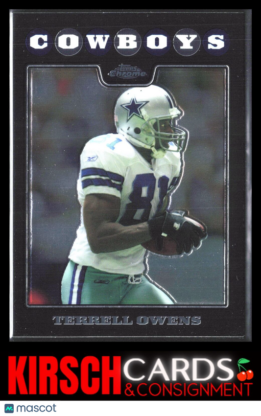 Terrell Owens 2008 Topps Chrome #TC76 Dallas Cowboys