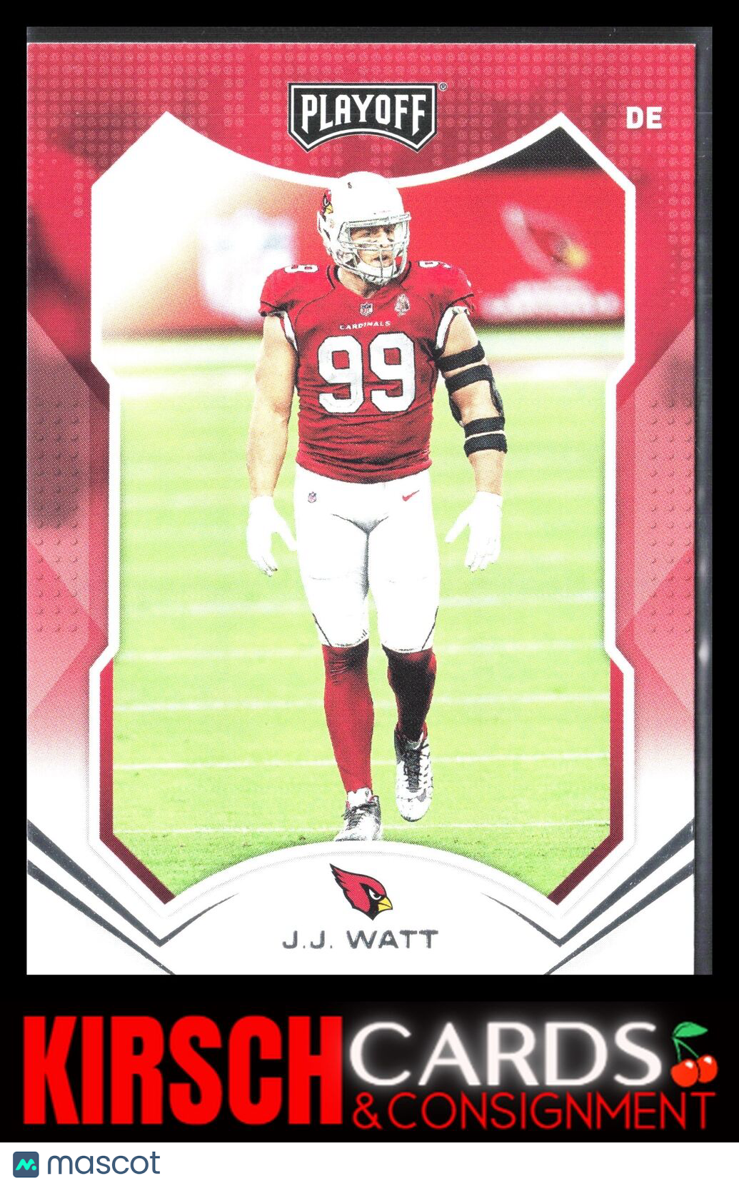 J.J. Watt 2021 Panini Playoff #179 Arizona Cardinals