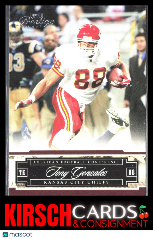 Tony Gonzalez 2007 Playoff Prestige #76 Kansas City Chiefs