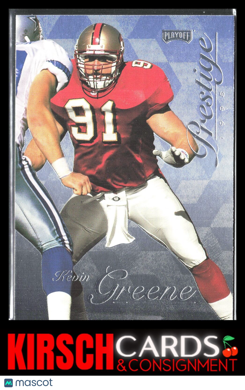 Kevin Greene 1998 Playoff Prestige SSD Hobby #123 San Francisco 49ers