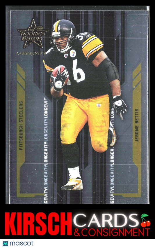 Jerome Bettis 2005 Leaf Rookies & Stars Longevity #78 Pittsburgh Steelers