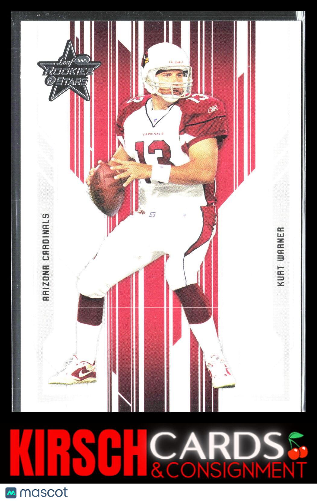 Kurt Warner 2005 Leaf Rookies & Stars #2 Arizona Cardinals