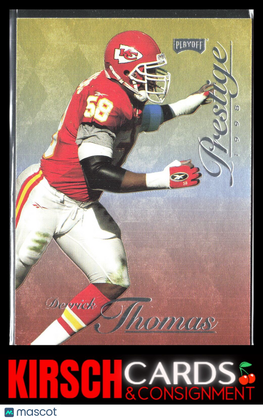 Derrick Thomas 1998 Playoff Prestige SSD Hobby #39 Kansas City Chiefs