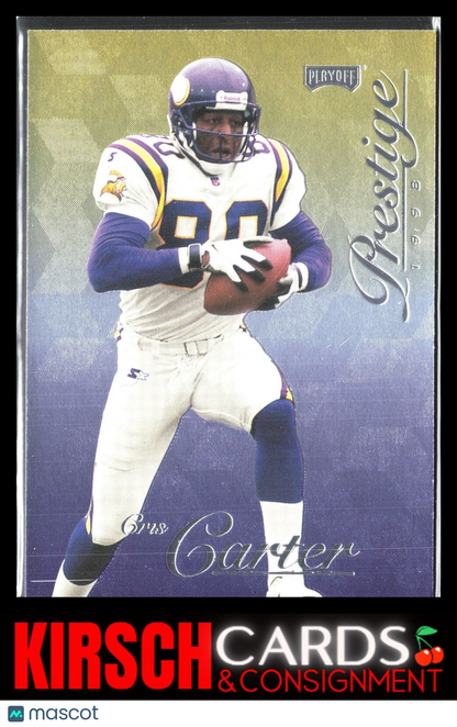 Cris Carter 1998 Playoff Prestige SSD Hobby #46 Minnesota Vikings