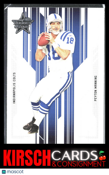 Peyton Manning 2005 Leaf Rookies & Stars #43 Indianapolis Colts