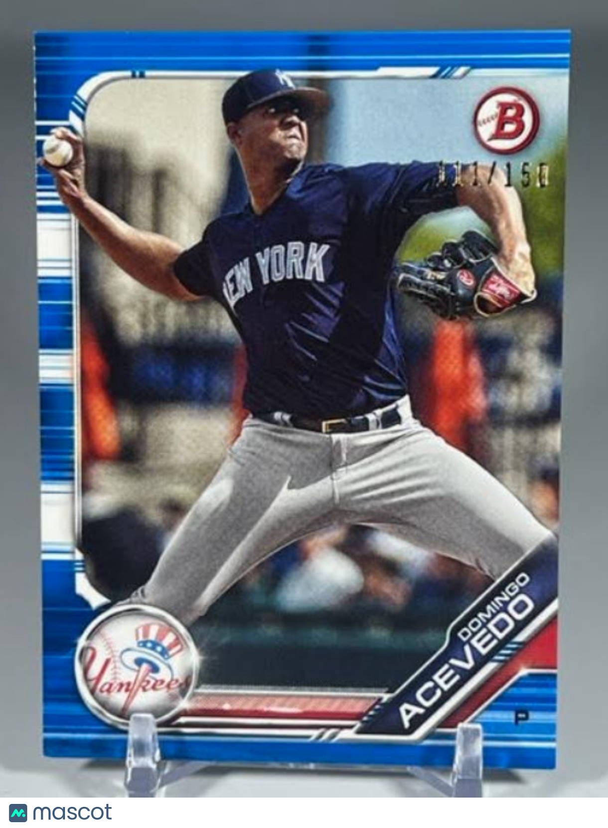 2019 Bowman Draft Blue 111/150 Domingo Acevedo #BD-102