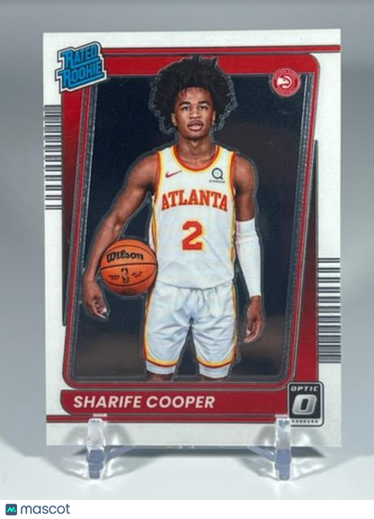 2021-22 Panini Donruss Optic Basketball Rookie Holo Sharife Cooper #158