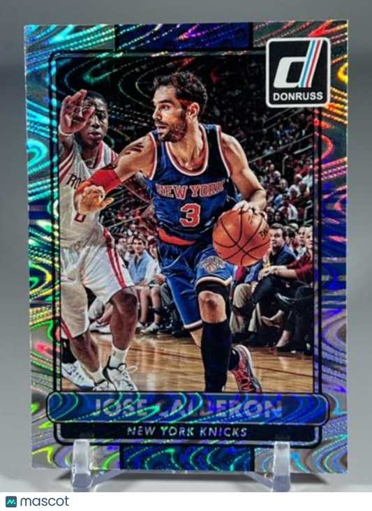 2014-15 Panini Donruss Swirlorama Refractor Jose Calderon #96