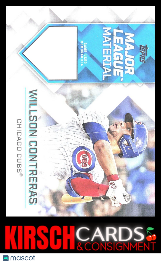 Willson Contreras 2018  Topps #MLM-WC MEM Major League Material Relics (Cubs)