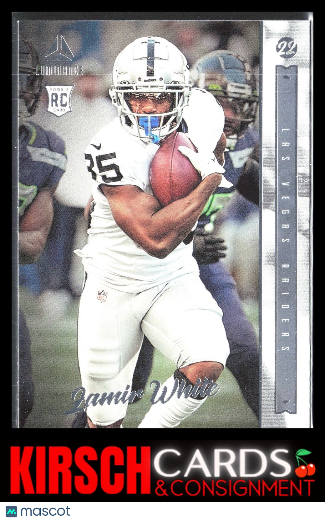 Zamir White 2022 Panini Chronicles #210 Luminance Update Rookies