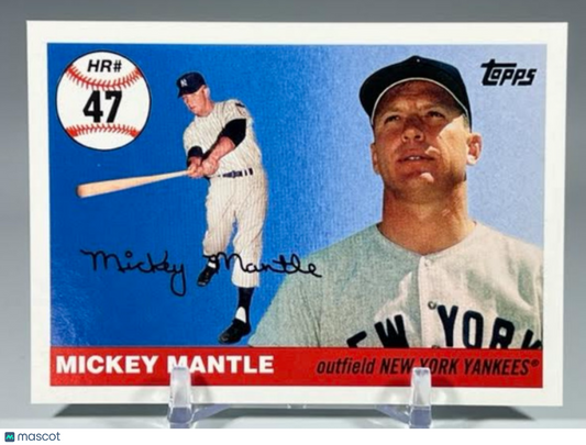 2006 Topps #MHR47 Mickey Mantle Mickey Mantle Home Run History