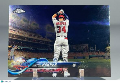 2018 Topps Chrome Update Series Bryce Harper #HMT73 Nationals