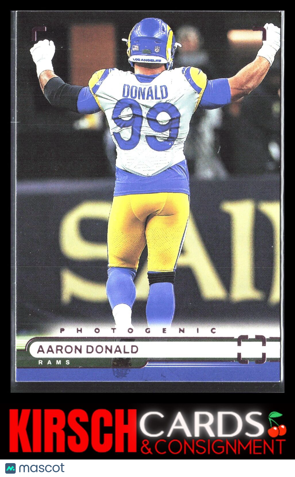 Aaron Donald 2022 Panini Chronicles #PH-15 Photogenic Pink Los Angeles Rams