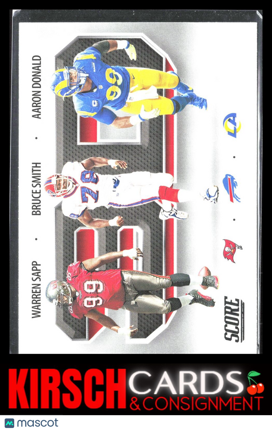 Aaron Donald / Bruce Smith / Warren Sapp 2021 Score #3D7 3D