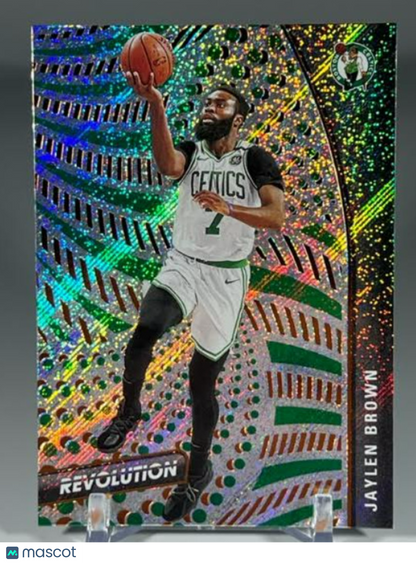 2020-21 Panini Revolution Fractal #20 Jaylen Brown CELTICS