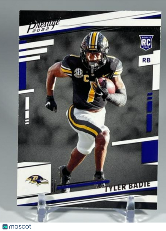 2021 Panini Prestige Football #377 Tyler Badie RC Rookie Card NFL Ravens