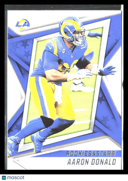 Aaron Donald 2021 Panini Rookies & Stars #32    Los Angeles Rams